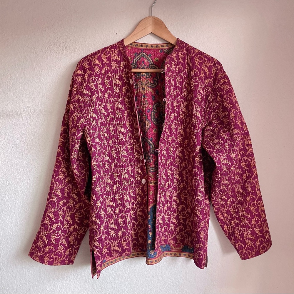 Reversible Multicolor Women's Jacket - Picture 5 of 11
